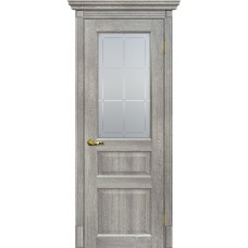 Тоскана-2 nanotex чиаро гриджио ДО2000х800 стекло с художественным рисунком Решетка