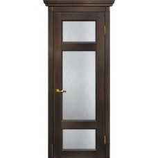 Тоскана-3 nanotex фреско ДО 2000х800 стекло сатинат, контурный полимер рисунок Ромб