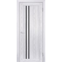 PSK-10 nanotex, ривьера айс 700*2000 стекло черный лакобель