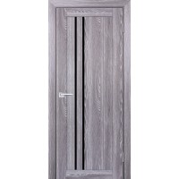 PSK-10 nanotex, ривьера грей ДП1900х600 стекло черный лакобель
