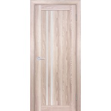 PSK-10 nanotex, ривьера крен-экрю ДП2000х800 стекло белый лакобель