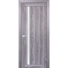 PSK-8 nanotex, ривьера грей 550*1900 стекло Белый лакобель