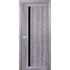 PSK-8 nanotex, ривьера грей ДП1900х550 стекло черный лакобель