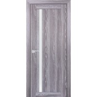 PSK-8 nanotex, ривьера грей 700*2000 стекло Белый лакобель