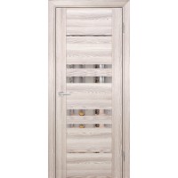 PSK-4 nanotex, ривьера крен-экрю ДП1900х550 стекло зеркало светлое