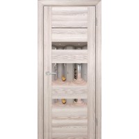 PSK-5 nanotex, ривьера крен-экрю ДП1900х550 стекло зеркало светлое