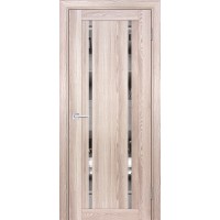 PSK-9 nanotex, ривьера крен-экрю ДП2000х900 стекло зеркало светлое