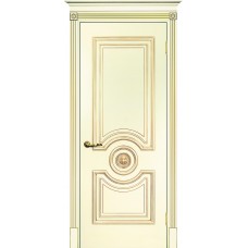 Smalta-18 ДГ 700*2000 Ral1013 Cлоновая кость, патина золото ИД