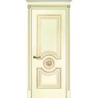 Smalta-18 ДГ 800*2000 Ral1013 Cлоновая кость, патина золото ИД