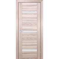 PSK-3 nanotex, ривьера крен-экрю 900*2000 стекло Белый лакобель