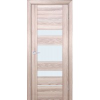 PSK-5 nanotex, ривьера крен-экрю 600*1900 стекло Белый лакобель