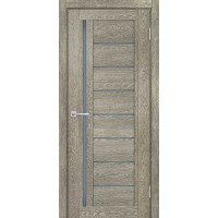ТЕХНО-801 nanotex, гриджио 900*2000 стекло графит сатинат