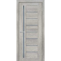 ТЕХНО-801 nanotex, чиаро гриджио 800*2000 стекло графит сатинат