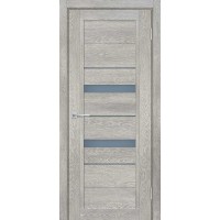 ТЕХНО-802 nanotex, чиаро гриджио 700*2000 стекло графит сатинат, серый лакобель