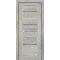 ТЕХНО-808 nanotex, чиаро гриджио 700*2000 стекло графит сатинат