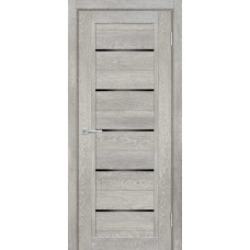 ТЕХНО-809 nanotex, чиаро гриджио 800*2000 стекло черный лакобель