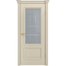 Фрейм 07 шпон Крем, ст.Премиум светлое, гравировка рис.Решетка 600*2000