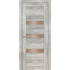 PSL- 9 nanotex, сан-ремо серый 700*2000 стекло сатинат бронза