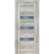 PSL- 9 nanotex, сан-ремо серый 800*2000 стекло сатинат графит