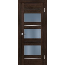 PSL-11 nanotex, сан-ремо шоколад 600*2000 стекло сатинат графит