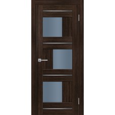 PSL-13 nanotex, сан-ремо шоколад 600*1900 стекло сатинат графит