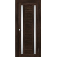 PSL-15 nanotex, сан-ремо шоколад 800*2000 стекло сатинат белый