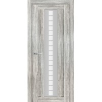 PSL-16 nanotex, сан-ремо серый 700*2000 стекло сатинат белый