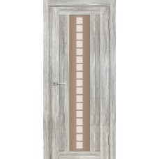 PSL-16 nanotex, сан-ремо серый 900*2000 стекло сатинат бронза