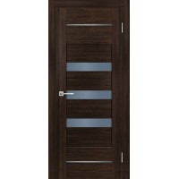 PSL-18 nanotex, сан-ремо шоколад 800*2000 стекло сатинат графит