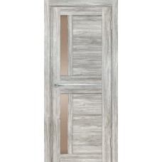 PSL-19 nanotex, сан-ремо серый 550*1900 стекло сатинат бронза