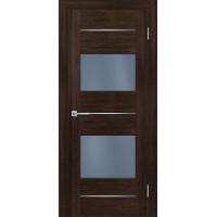 PSL-21 nanotex, сан-ремо шоколад 800*2000 стекло сатинат графит