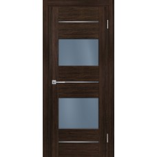 PSL-21 nanotex, сан-ремо шоколад 800*2000 стекло сатинат графит