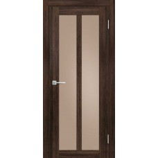 PSL-22 nanotex, сан-ремо шоколад 600*2000 стекло сатинат бронза