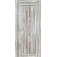 PSL-33 nanotex, сан-ремо серый 600*1900 стекло сатинат бронза