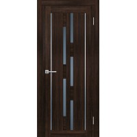 PSL-33 nanotex, сан-ремо шоколад 600*1900 стекло сатинат графит