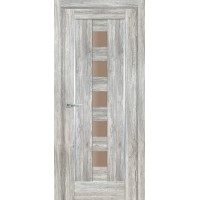 PSL-34 nanotex, сан-ремо серый 600*1900 стекло сатинат бронза