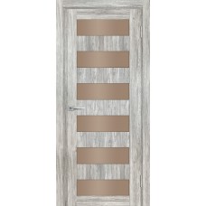 PSL-35 nanotex, сан-ремо серый 550*1900 стекло сатинат бронза