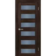 PSL-35 nanotex, сан-ремо шоколад 700*2000 стекло сатинат графит