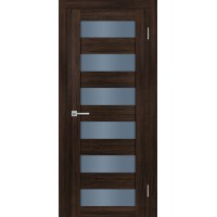 PSL-35 nanotex, сан-ремо шоколад 800*2000 стекло сатинат графит