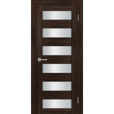 PSL-35 nanotex, сан-ремо шоколад 800*2000 стекло сатинат белый