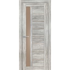 PSL-40 nanotex, сан-ремо серый 600*1900 стекло сатинат бронза