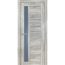 PSL-40 nanotex, сан-ремо серый 700*2000 стекло сатинат графит