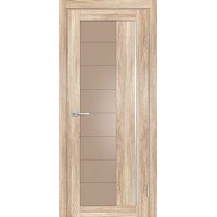 PSL-41 nanotex, сан-ремо натуральный 600*1900 стекло сатинат бронза