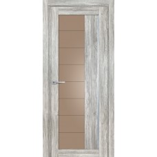 PSL-41 nanotex, сан-ремо серый 700*2000 стекло сатинат бронза