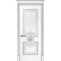 Smalta-18 ДГ 900*2000 Ral9003 Белый, патина серебро ИД