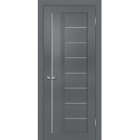 PSC-17 PP, графит 700*2000 стекло белый сатинат