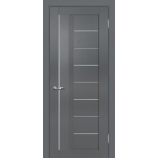 PSC-17 PP, графит 800*2000 стекло белый сатинат