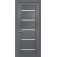 PSC-7 PP, графит 700*2000 стекло белый сатинат
