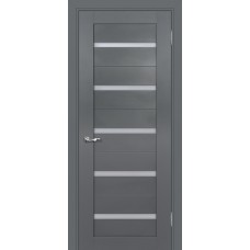 PSC-7 PP, графит 900*2000 стекло белый сатинат