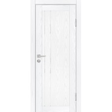 PSM-10 PP дуб скай белый, 700*2000 стекло белоснежный лакобель
